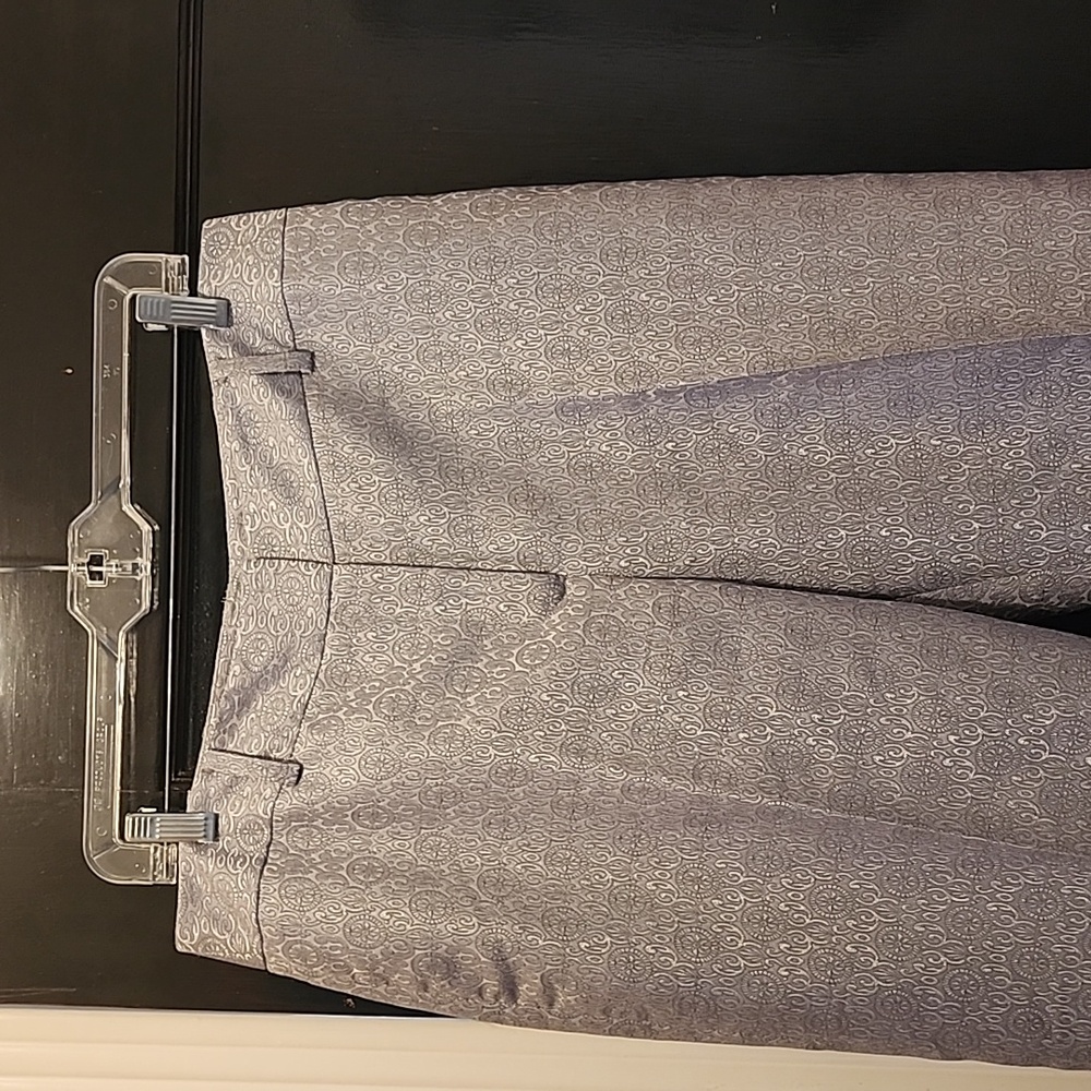 Ann Taylor Gray Dress Pants Straight-Leg - Picture 9 of 10